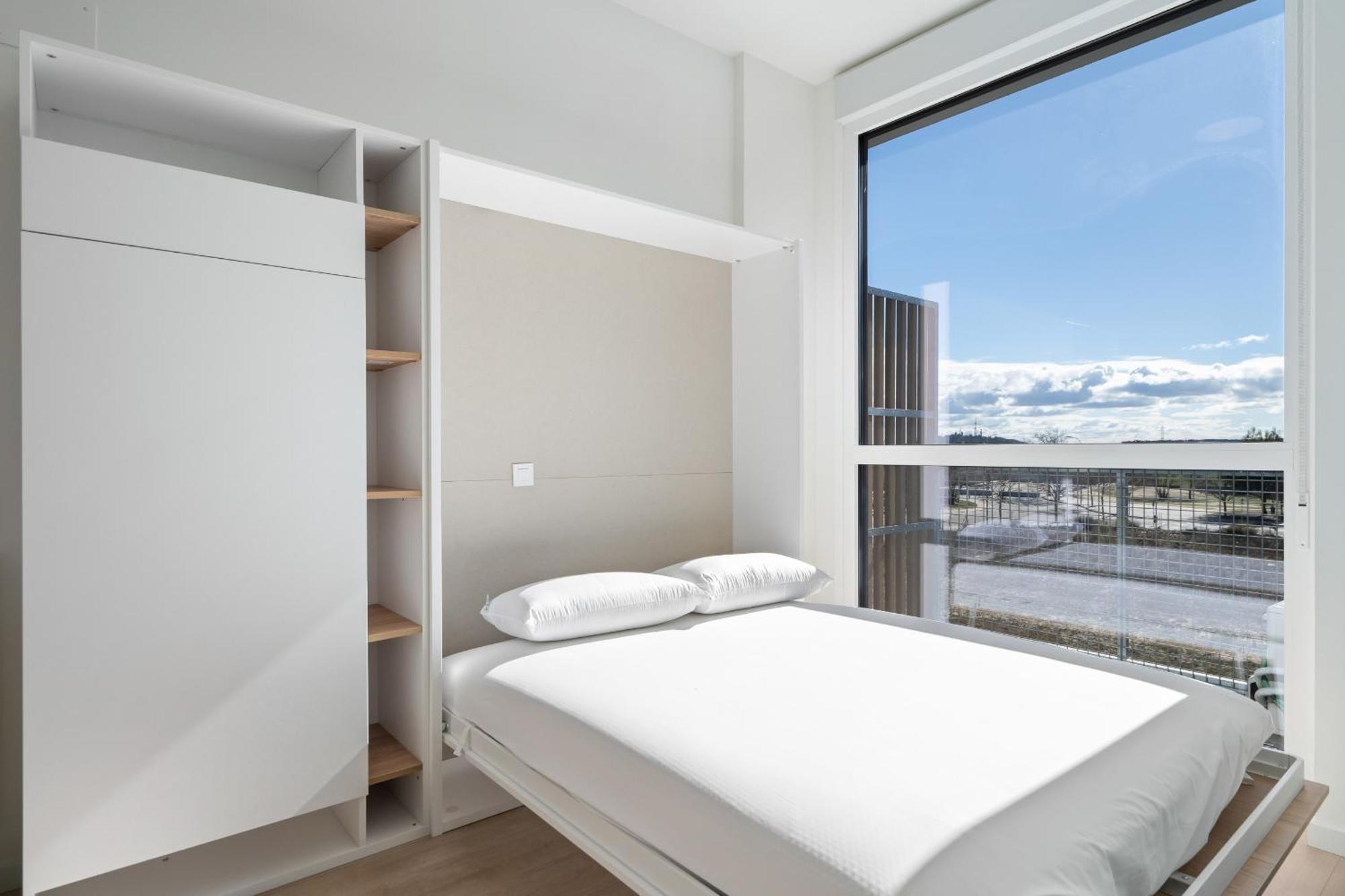 Apartamento Loft Reformado Industrial Con Garaje Alquiler Temporal Madrid Exterior foto