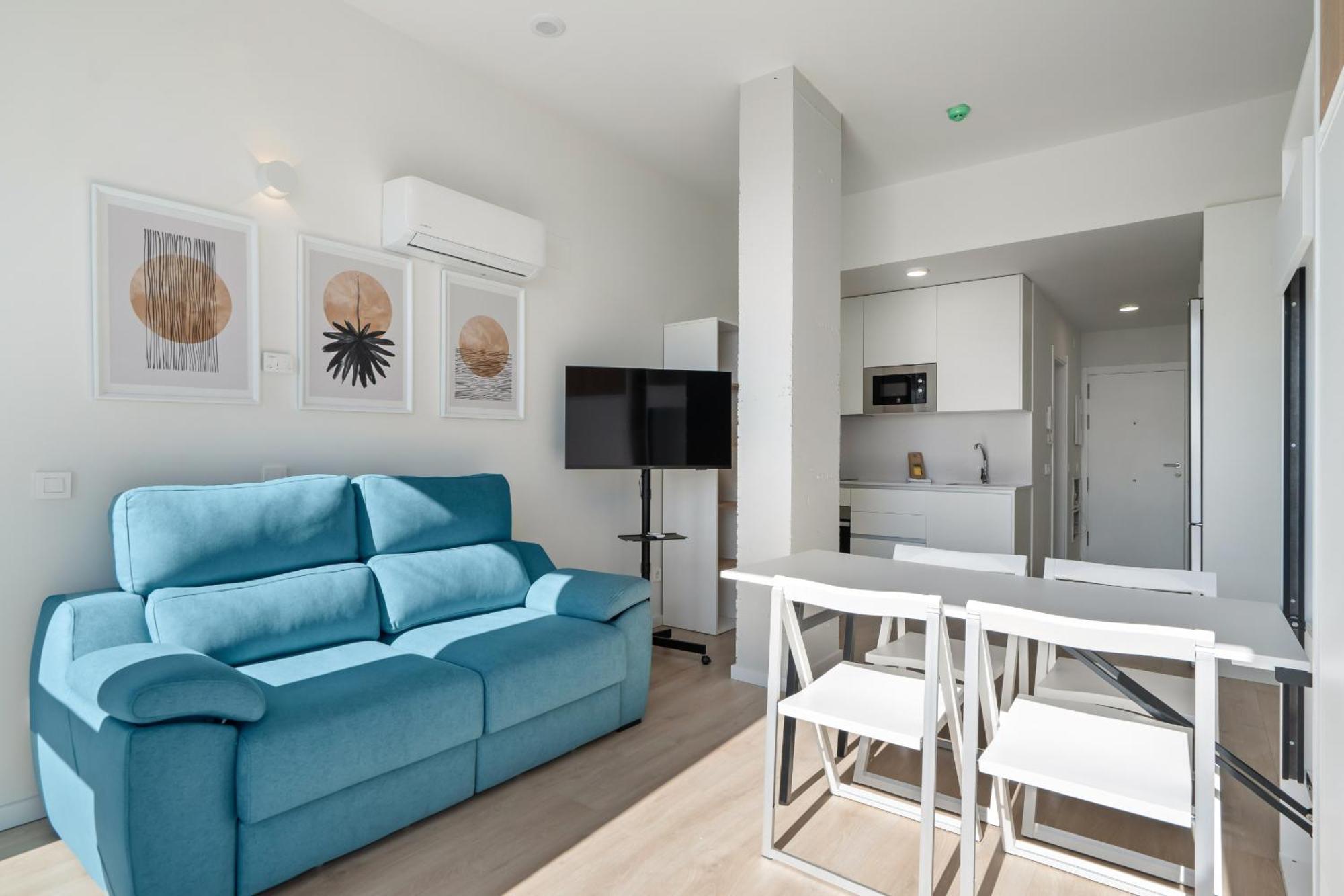 Apartamento Loft Reformado Industrial Con Garaje Alquiler Temporal Madrid Exterior foto